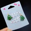 Beliebte Weihnachts-Haarspange Rutschfest Starker Clip Weihnachtsmotiv-Designs Für Frauen und Kinder Alltags-Haarschmuck 1 Paar