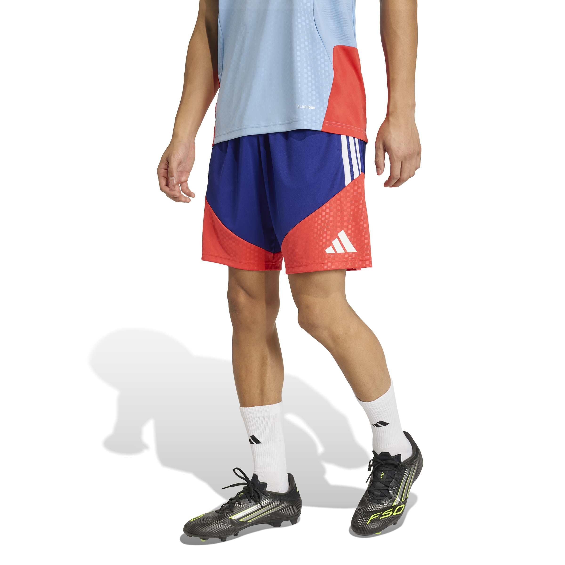 Мужские тренировочные шорты сборной Японии по футболу Adidas 2026, VT556, Японский синий (JZ7113), Размер M