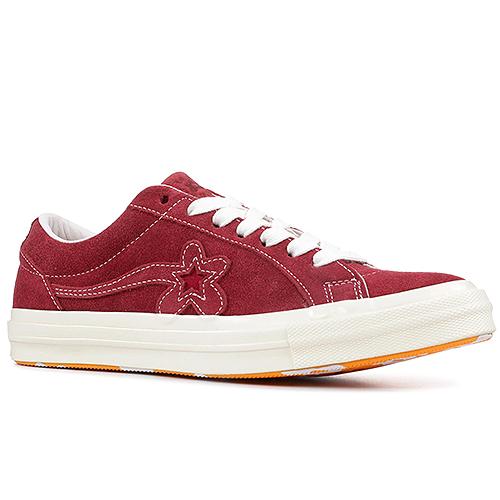 Converse One Star Ox 'Mono Red' (Unisex) Rhubarb Skate Shoes 162132C