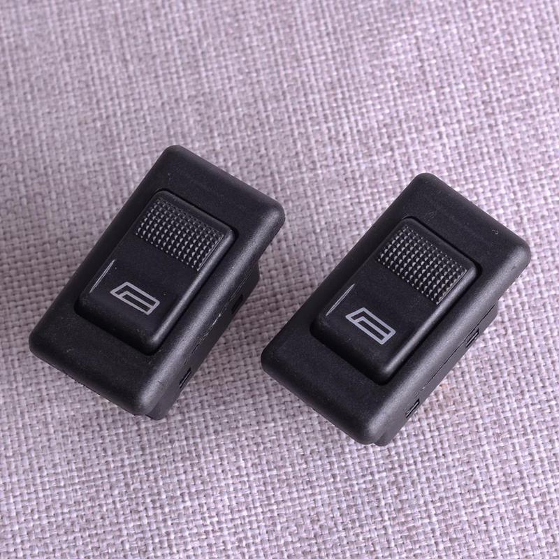 2pcs 5 Pin Car Power Window Lift Switch Control 12V Universal