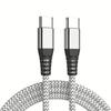 5A Fast Charging Type-c to Type-c Advanced Color Data Cable Is Suitable for All Type-c Interface Devices