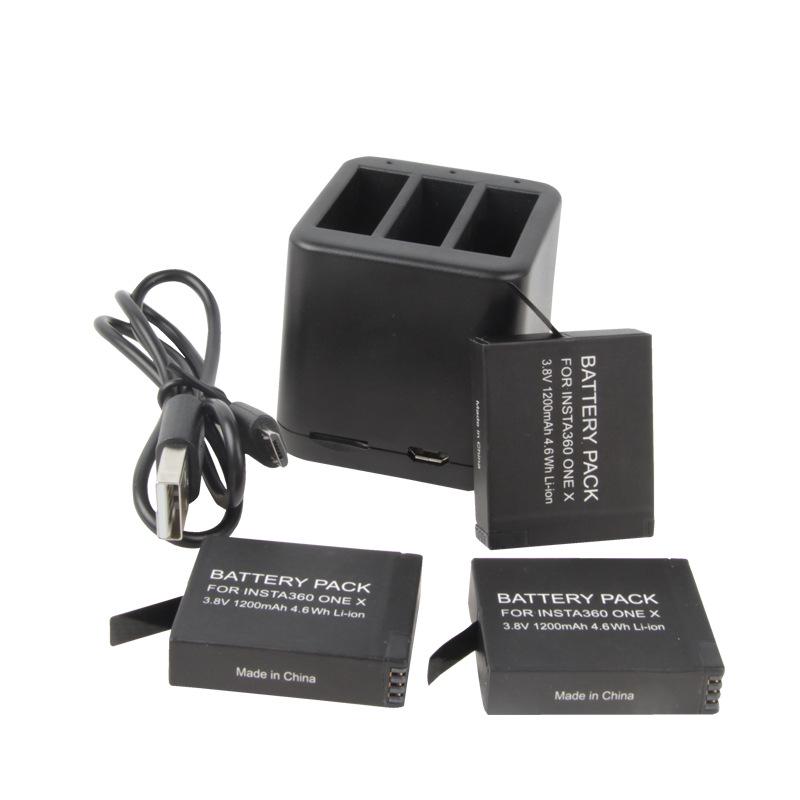 FUYALIN Charger Kit for Insta360 One X Camera Battery Accessories