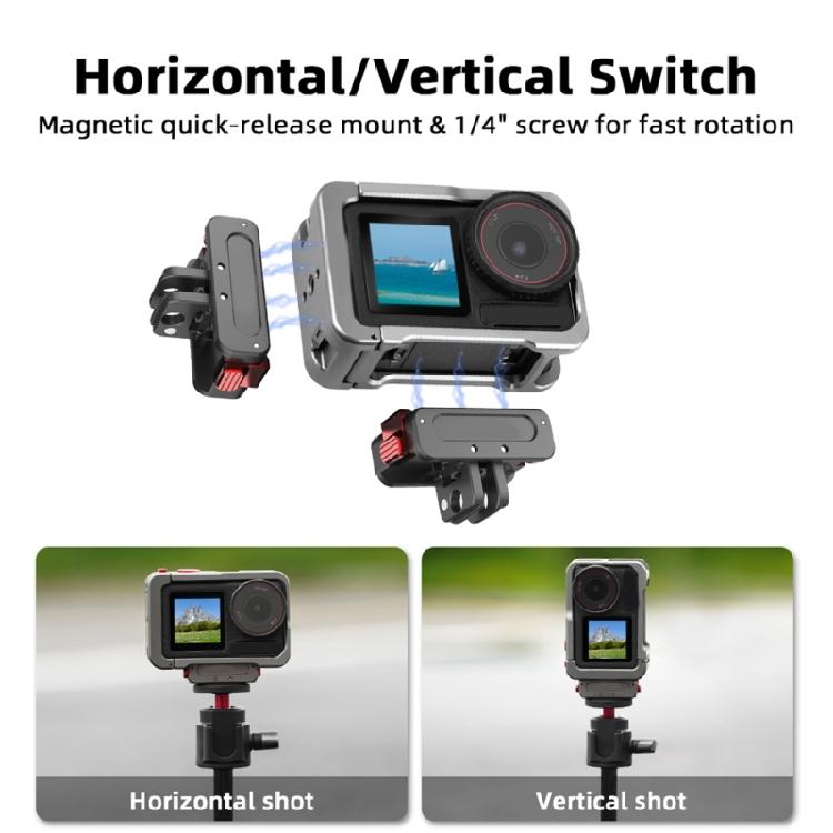 Protective Frame Cage for Action 3/4/5 Frame Rabbit Cage Cold Shoe Protective Case for Action 3/4/5 Sports Camera