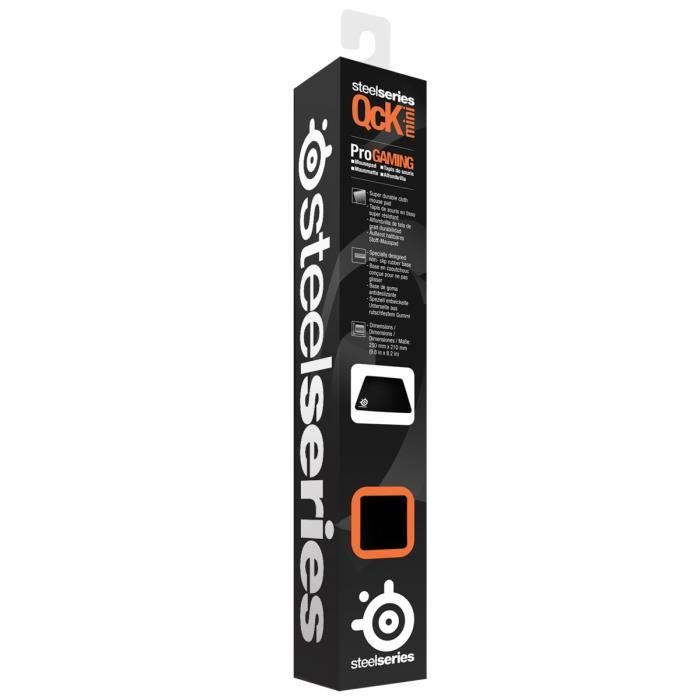 Tapis De Souris Gamer 25 Cm X 21 Cm STEELSERIES QcK Mini Black
