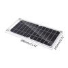 10W Solar Panel 5V Monocrystalline Silicon Solar Cell DIY Cable Waterproof Outdoor Rechargeable Power Charger For Phone