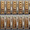 Elegant Chinese Style Hotel and Teahouse Signage for Private Rooms and Club