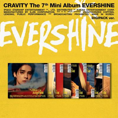 CRAVITY - 7th Mini Album: EVERSHINE [DIGIPACK VER.] [1 Out of 9 Versions Will Be Sent Randomly]