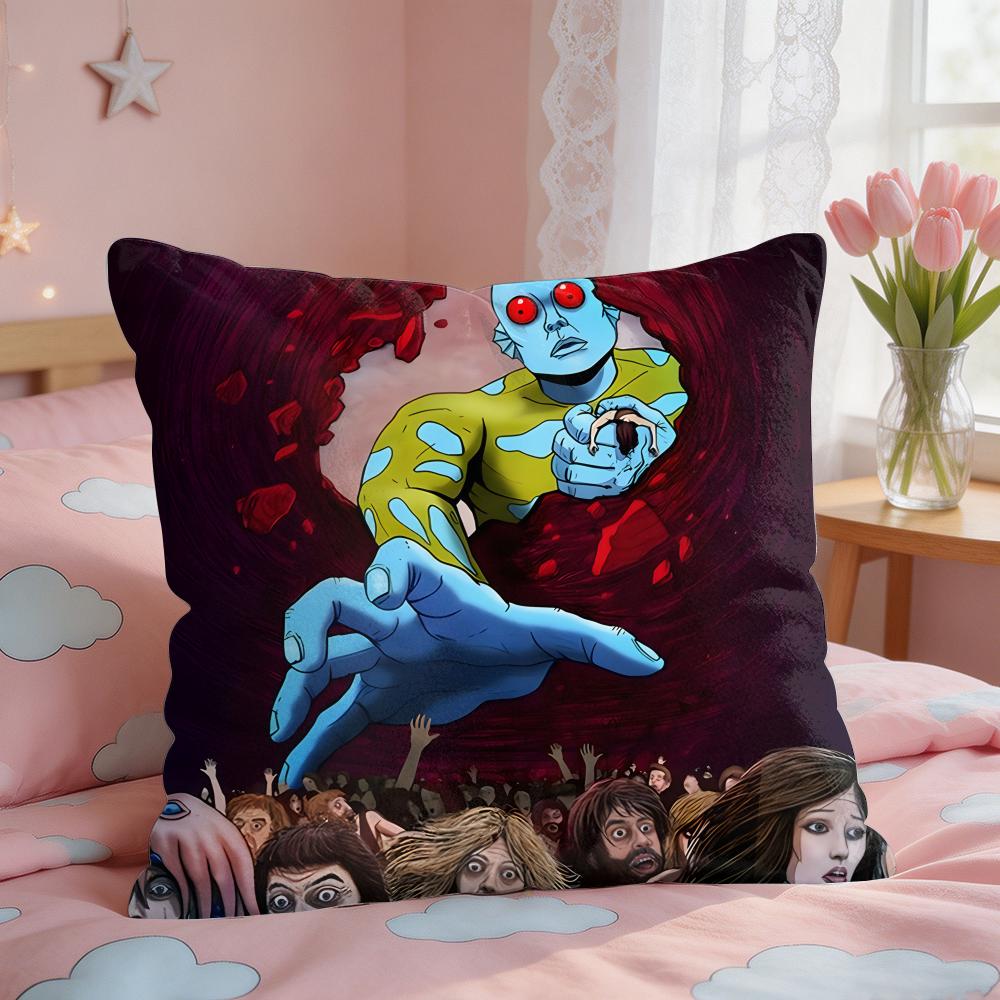 Fantastic La Planete Sauvage Cushion Cover Square Short Plush Pillow Case Living Room Sofa Home Decor Funda X