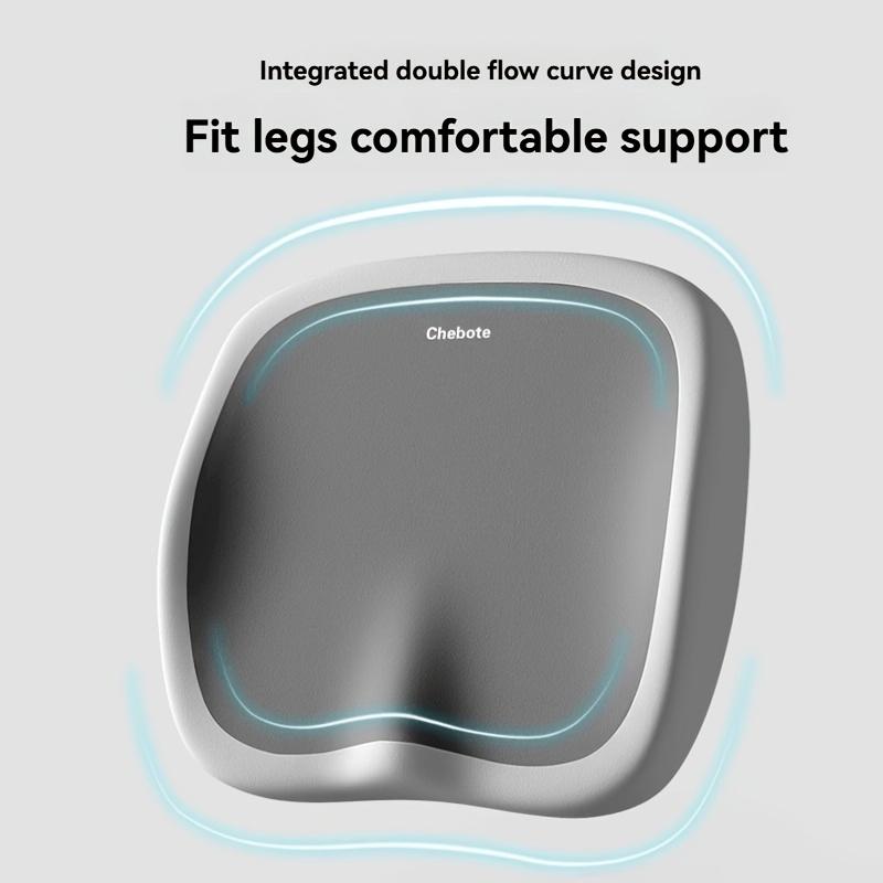 Uzun Süre Oturmak İçin Ergonomik Hafızalı Köpük Koltuk Minderi - Ayarlanabilir Kalça ve Bel Destek Pedi - Ofis, Araba ve Ev Kullanımı İçin Taşınabilir Sandalye Matı