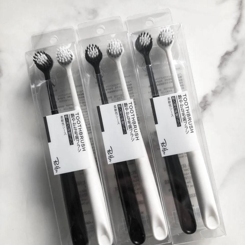 Health Cleaner Ultra Fine Adult Tooth Brush Oral Care Brush Couple Toothbrush Oral Hygiene Tool