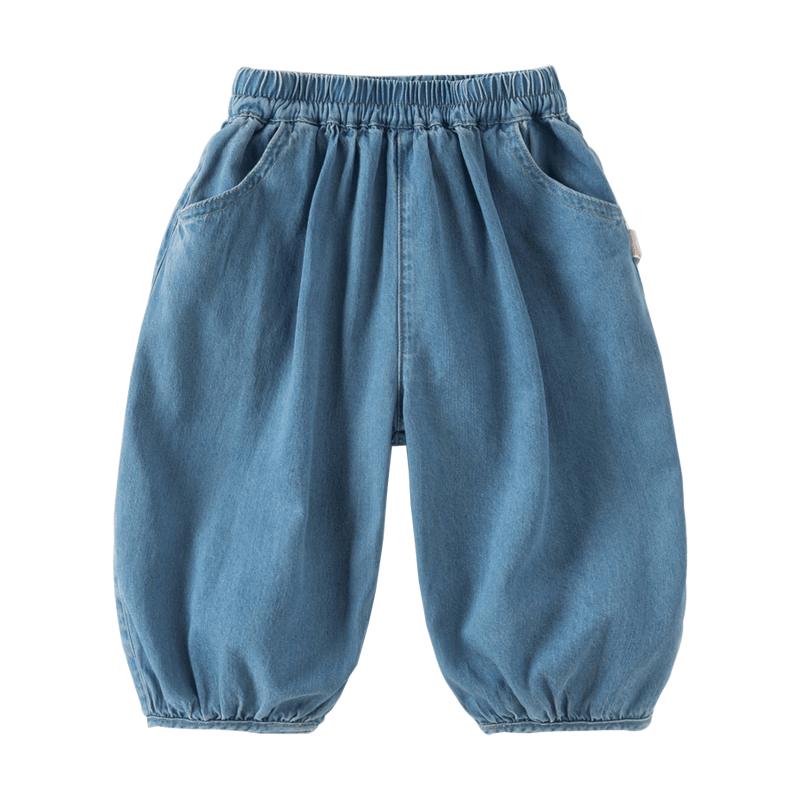 DAVE&BELLA Girls' Lyocell Lantern Jeans