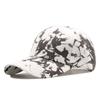 New tie-dye baseball cap men's and women's fashion trend cap spring and summer outdoor leisure visor