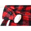 Export Single Winter Double Layer Thickened Flannel Heattech Hooded Pajamas Nightgown Lengthened Plus Size Couple Home Wear