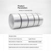 Exhaust Pipe Insulation Tape Exhaust Heat Tape Manifold Downpipe High Temperature Bandage Tape Silver Adhesive Tape