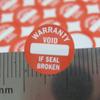 12mm Screw Hole Seal Warranty Void Sticker Brittle Paper Do Not Enter Warning Label Electronic Device Repair Guanantee