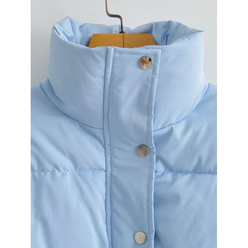 Kaslead New Arrival Women's Clothing Fashion Style Fashion Minimalist Wild Candy Color Short Down Coat Outwear