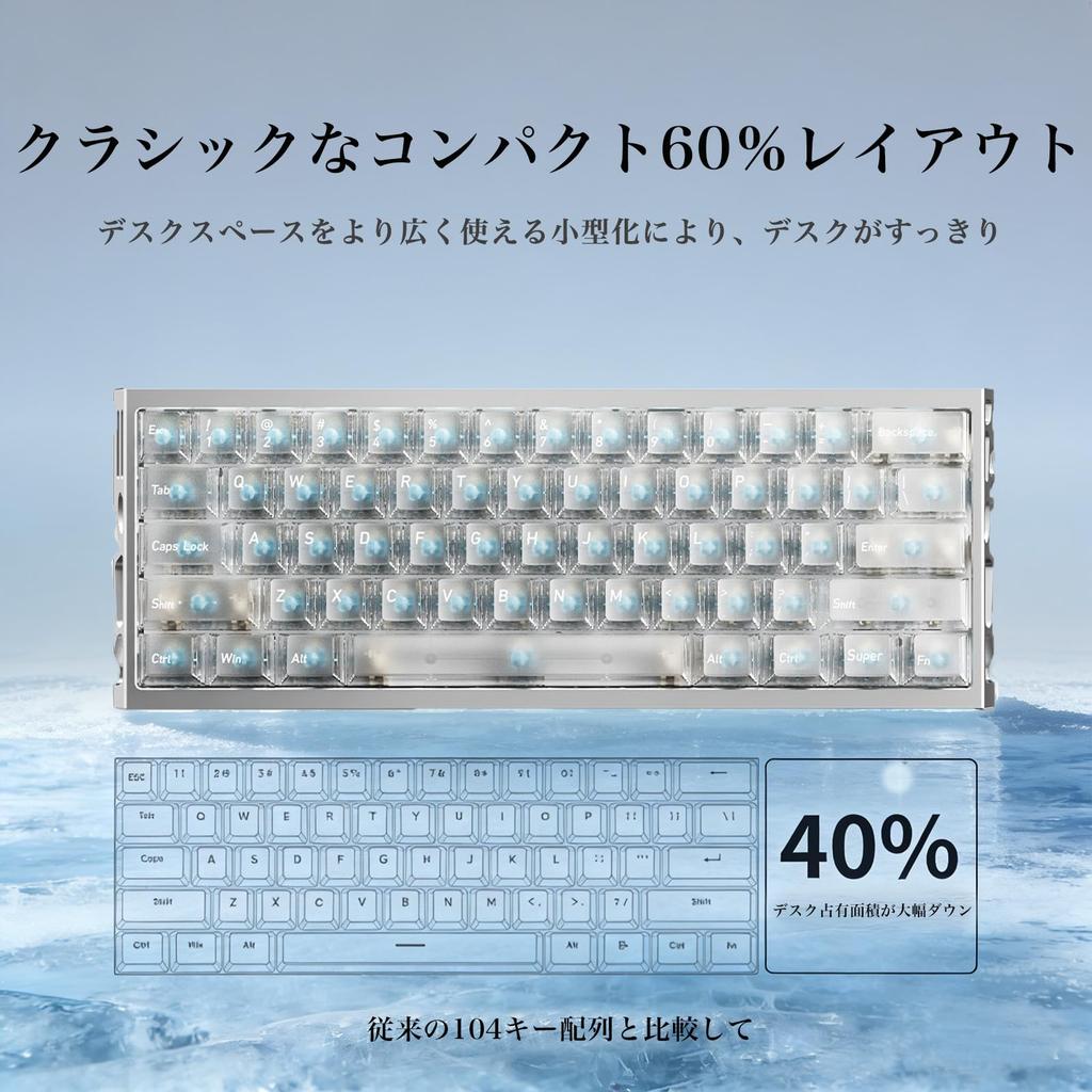 XEANIXIE H60C Gaming Mechanical Keyboard with CNC Aluminum Alloy Open Hole Magnetic Rapid Trigger Actuation 800Hz Report RGB Wired Japanese