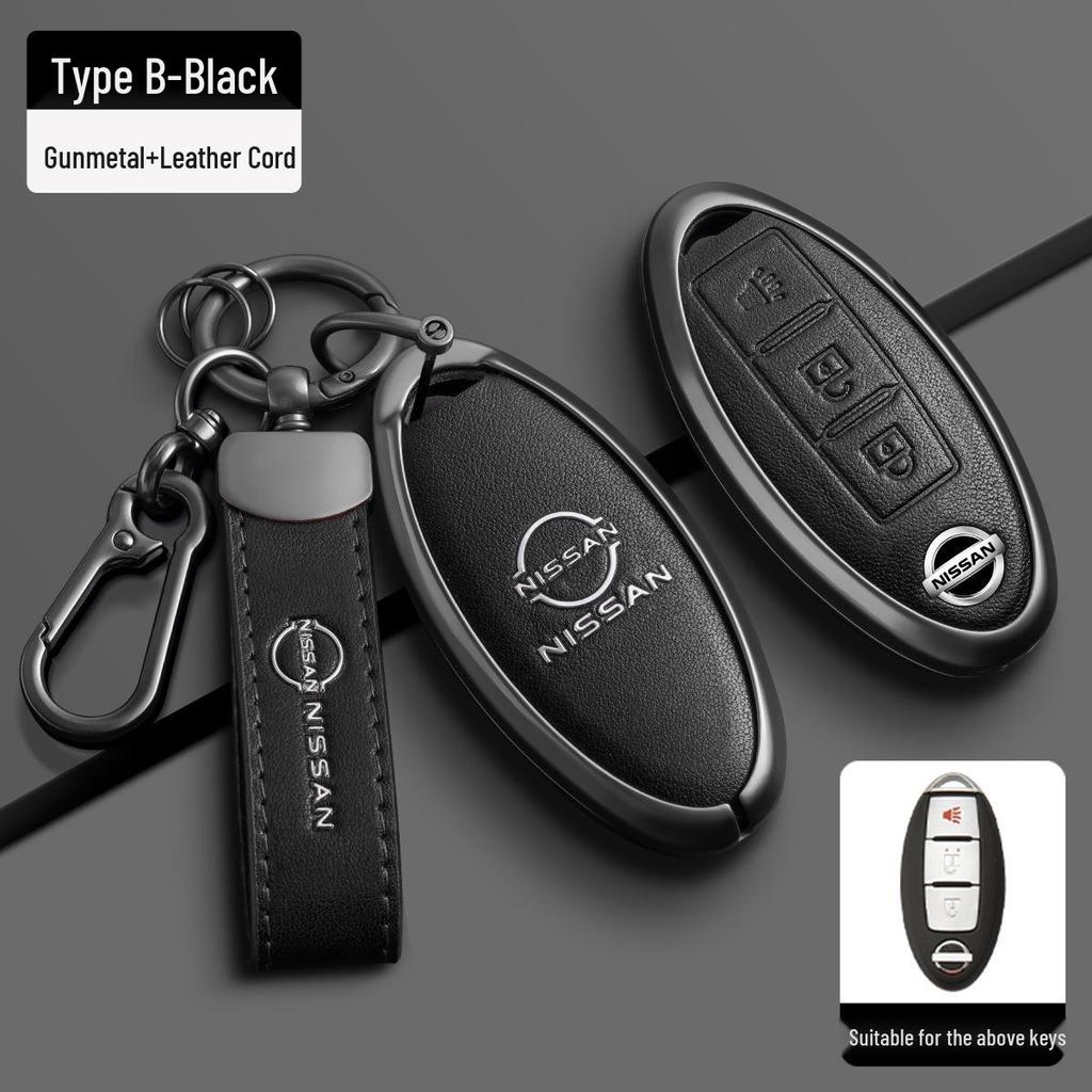 Key Covers for Dongfeng Nissan Models: Sylphy, Teana, Qashqai, Tiida, X-Trail, Kicks, Sunny, Classic, and 14th Gen Murano.