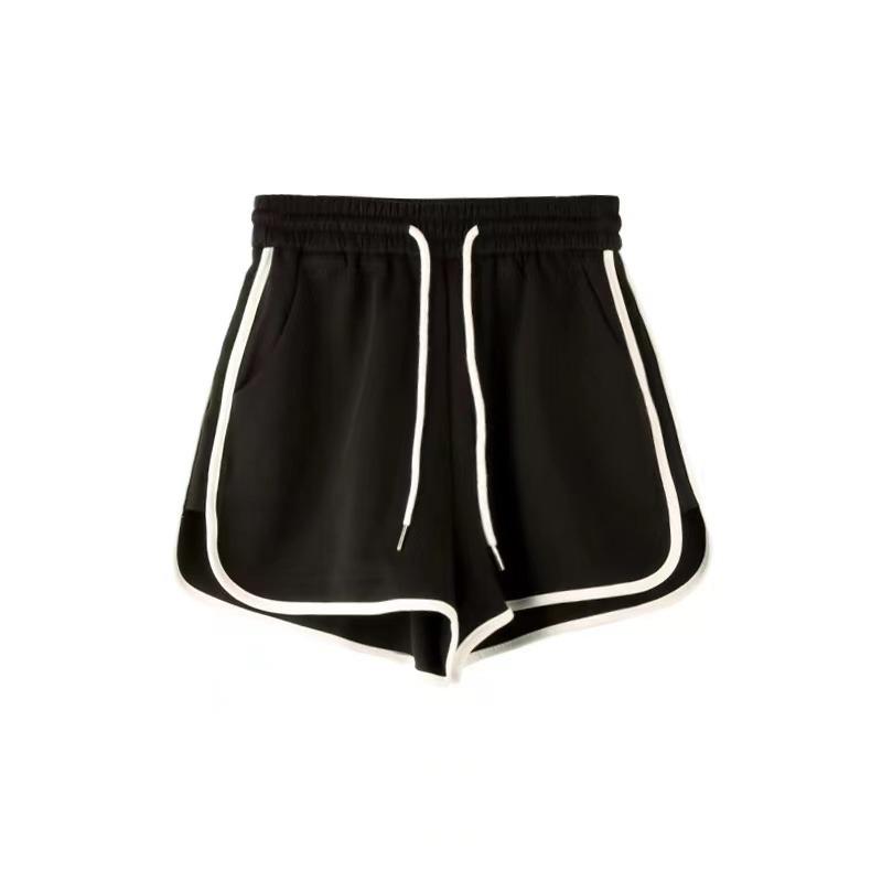 Summer Fashion Casual Bottoms Shorts Women Candy Color Breathable Plus Size Shorts Casual Lady Elastic Waist Sports Short Pants