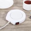 , Electric Cup Warmer Hter Pad Coffee T Milk Mug for T Milk Soup with Low Power Consumption, Light Weight Portable Mug Warmer Mat fo