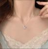 925 Sterling Silver Wreath Design Xiangyu Necklace - Sweet Luxury Clavicle Chain for Women, Perfect High-End Qixi Gift