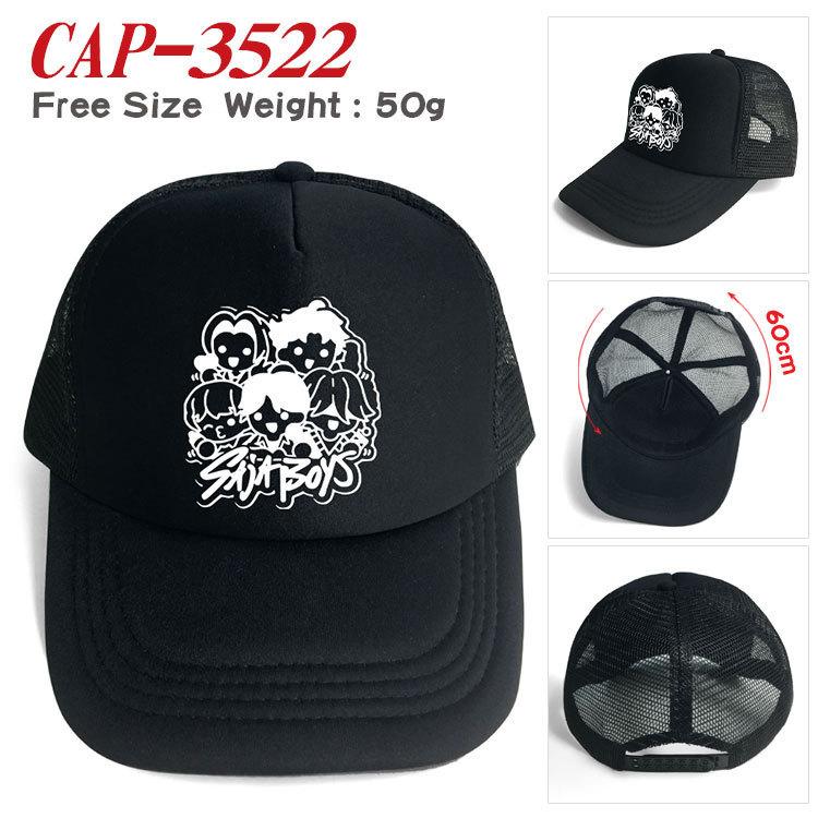 Kids Boys Girls Cartoon Anime Demon Hunters Derpy Printed Casual Hats Peaked Baseball Caps