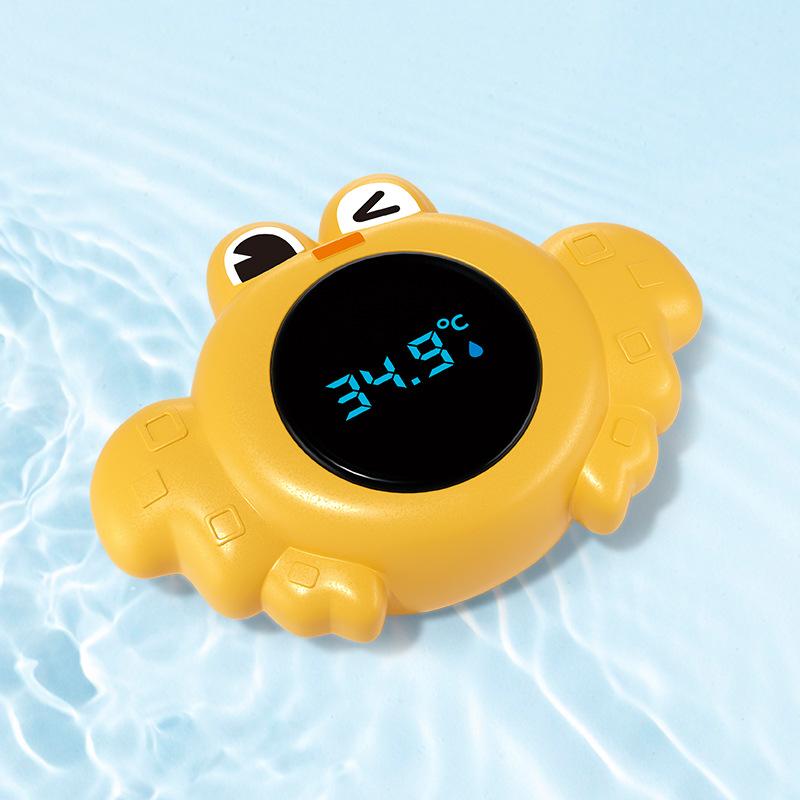 New Baby Bath Temperature Meter Floating Digital Water Baby Bath Temperature Meter LED Display Temperature Tester Safety Cartoon