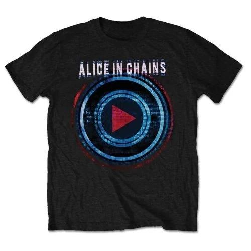 Alice in Chains Played Graphic Printed Mens and Womens Loose Casual Four Seasons Luxury Short Sleeve Tshirt