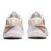 Li Ning Kids Qiang Yue V2 Knob Shock Absorption Wear Resistant Low Top Casual Shoes Kids Casual Shoes White Pink YKCU046-4