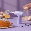 Rechargeable Handheld Electric Egg Beater Wireless Hand Mixer For Baking Cake Cream Whisk Kitchen Cooking Tool