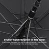 Parasol golfowy Bardzo duży Ponadwymiarowy Podwójny baldachim Wentylowany Wiatroodporny Wodoodporny Parasol 62-calowy Automatycznie otwierany Parasol golfowy