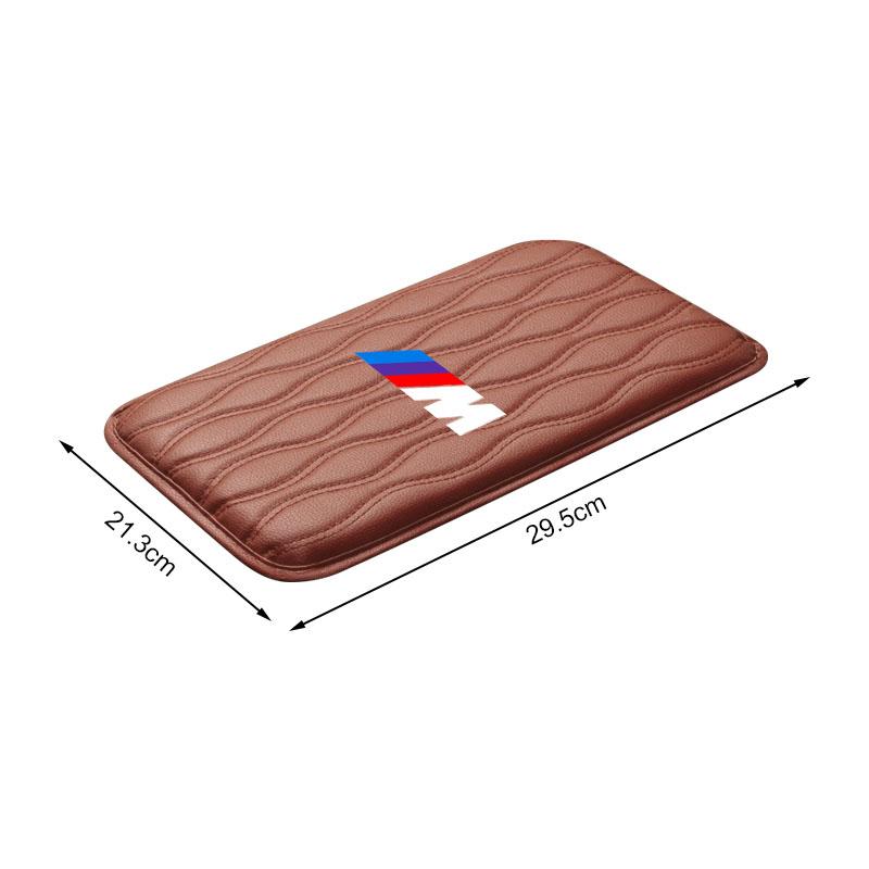 1Pcs Leather Auto Armrest Pads Protective Waterproof Hand Cushion For BMW Performance Power M1 M2 M3 M4 M5 M6 M8 E36 E60 E46 E39 E46 E90 E60 F07 F10