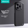 Kevlar Magnetic Case for IPhone 15 Pro, Carbon Fiber Full Lens Protection Anti-Drop Cover with Stand, Simple Lightweight Protective Case, Fiber Black
