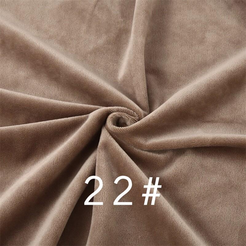 New 50x50cm Doll Skin Fabric Factory Special Skin Color Fabric Crystal Super Soft Short Plush Fabric 20 Color DIY Handmade Cloth