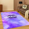 Tappeto Musicale 3D Demon Hunters Kpop Rumi Mira Zoey per Camera da Letto Soggiorno Divano Decorazione Casa, Tappeto Area Tappetino Antiscivolo Regalo