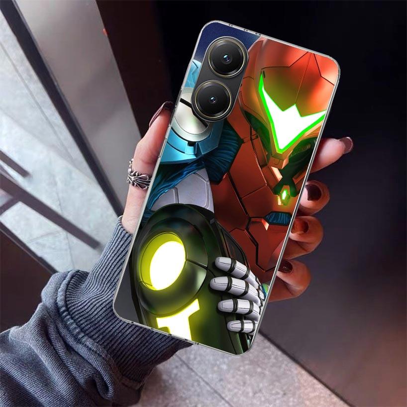 Spiel M-Metroids Handyhülle Für Xiaomi Poco X7 X6 X5 Pro F7 Ultra Redmi 15C 15 13 13C 12 12C 10 10A 10C 9 9A 9C 9T Hülle Poco X7