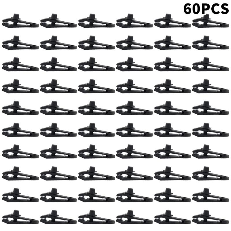 Heavy Duty Tent Clip Tarp Clips Lock Grip Tent Clamps Clamps For Tarps Awnings Camping Car And Swimming Pool Covers