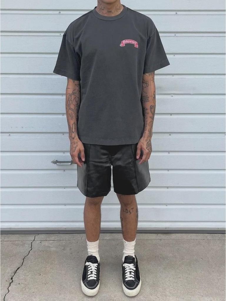 ASK ASKYURSELF Logo Printed Cotton Double Yarn T-Shirt