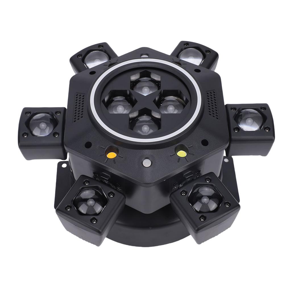 Moving Head DJ Light Support Digital Multiple X 512 Voice Control RGBW LED Rotating Stage Light with Remote Control