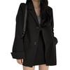 Fashion Spring Autumn Fashion Black Formal Blazer Suit Jacket Slim Office Causal Coats Work Wear Lady Coat  Jacket Women