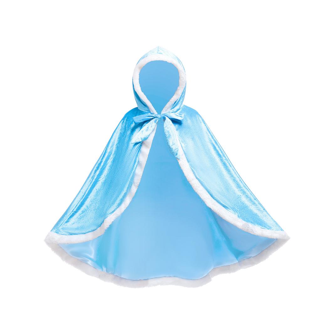 Christmas Girl Dress Halloween Children's Cape Frozen Elsa Cape Snow White Baby Cape