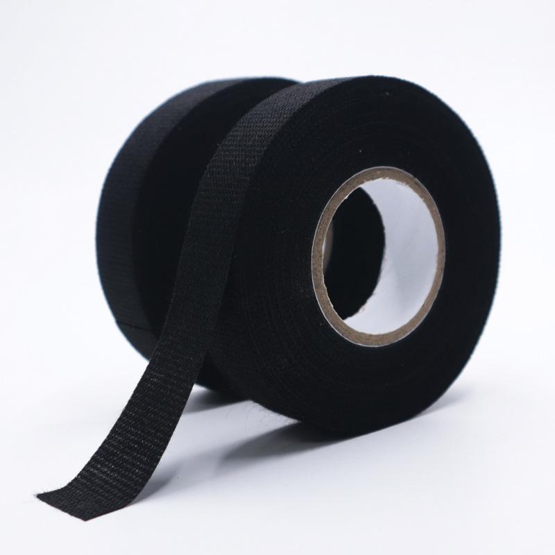 Car Wiring Harness Tape Wear Proof Flame Retardant 10M/15M/25M for Auto Cable Loom Insulation Wrapping Engine Wiring Protection