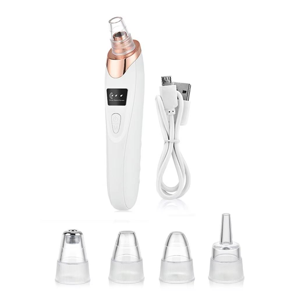 Portable Blackhead Remover Face Nose Pore Cleaner Extractor Face Vacuum Blackhead Removal Skin Care Tool Rechargeable