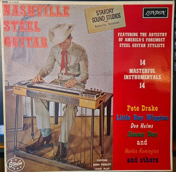 

LP Record VARIOUS Nashville Steel Guitar HAB8028 London Records 1962 UK CountryFolk Used