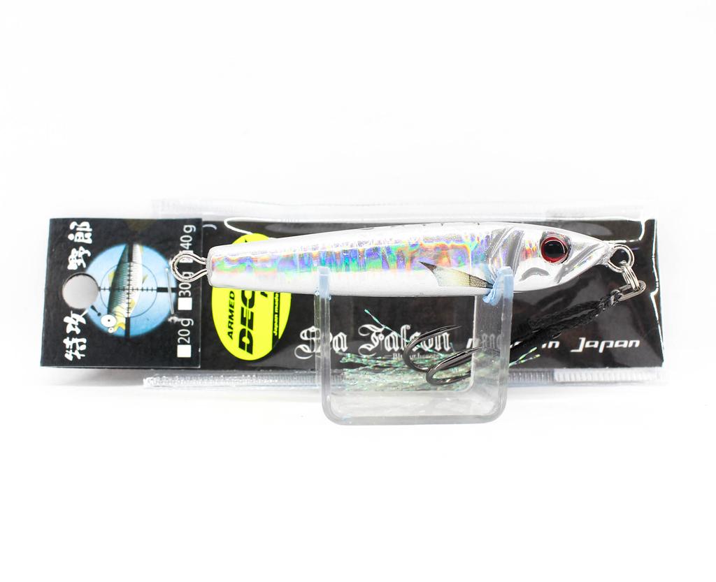 Köp Sea Falcon Metal Jig Sharp Shooter 40 gram 04 Silver Zebra (9182 Köp Sea Falcon Metal Jig Sharp Shooter 40 gram 04 Silver Zebra (9182