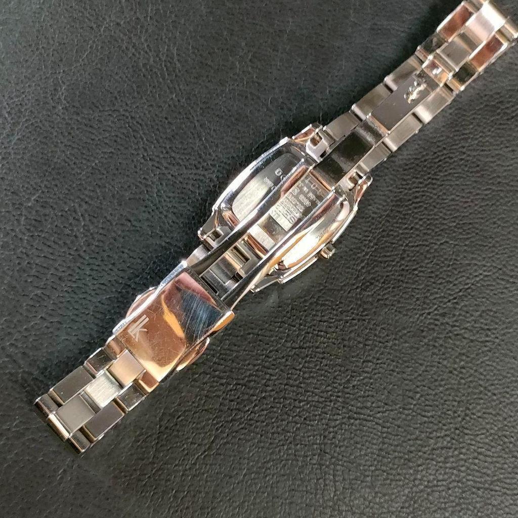 [USED] Seiko Lucia 1F21 Square Silver Solar Watch