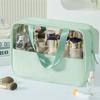 Portable Travel Cosmetic Bag Women Transparent Makeup Bag Large-Capacity Bath Wash Bags Multifunction Waterproof Storage Case