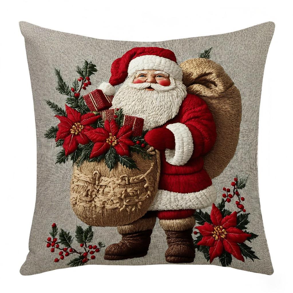 Christmas Pillow Cover Christmas Tree Plush Pillow Cover Pillow