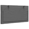 Headboard Cushion  Hanko  Dark Grey 80 cm Fabric
