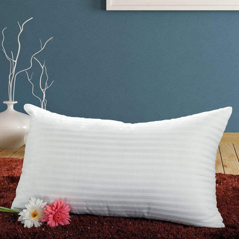 Core Pillow Bedding Polyester Fiber Home Use Supplies Memory Stripe Back Bounce